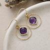 Luxury directly from the manufacturer, amethyst earrings