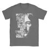 John Lennon Poster Unisexs T Shirts  Humorous Tees Short Sleeve Round Neck TShirt Cotton 4XL 5XL 6XL Clothing