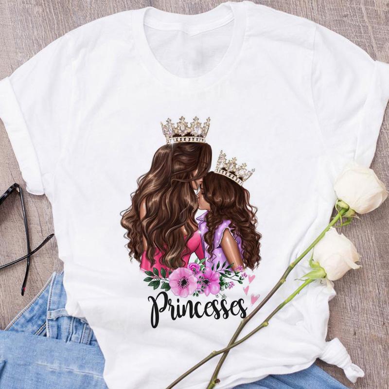 Super Mom T shirt Women Mothers Love Print Pink Tshirt Harajuku Mama TShirt Tops tee shirt Femme Summer