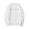 Jesus Is King Sweatshirt Unisex Men Women Pullover Christian Gift Jesus Crewneck Sweatshirts Graphic Hoodies Streetwear Tops