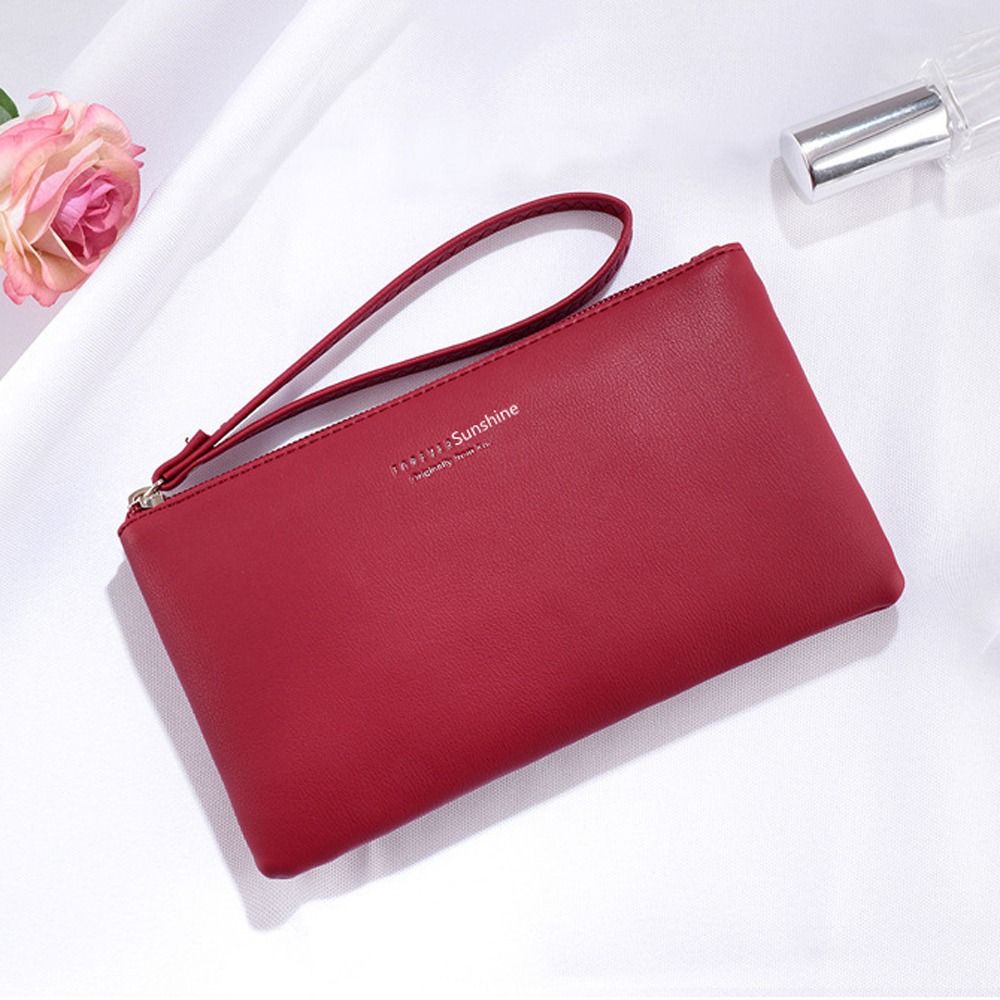 Capacity Fashion Money Bag PU Leather Korean Card Holder New Handbag Women Purse Wallets Coin Purse