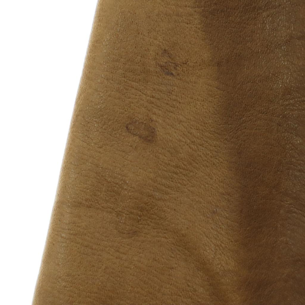 GRACE CONTINENTAL Langarm Kapuzen Ledermantel 36 Braun Schafleder Damen Gebraucht