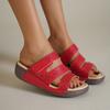 New Summer Flat Plus Size Peep Toe Wedge Platform Women's Sandals
