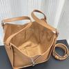 Grenzüberschreitende Explosion Schinken-Hängematten-Tasche, Nischen-Design Ledereimer-Tasche Mode lässig Rindsleder Umhängetasche