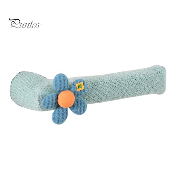 Soft Acrylic Handle Wraps Knitted Doorknob Covers, Thick Anti?Slip Furniture Feet Protector Sleeves, Door Decorative Leg Socks Cushion Pads,