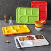 Thickened Divided Melamine Cafeteria Tray