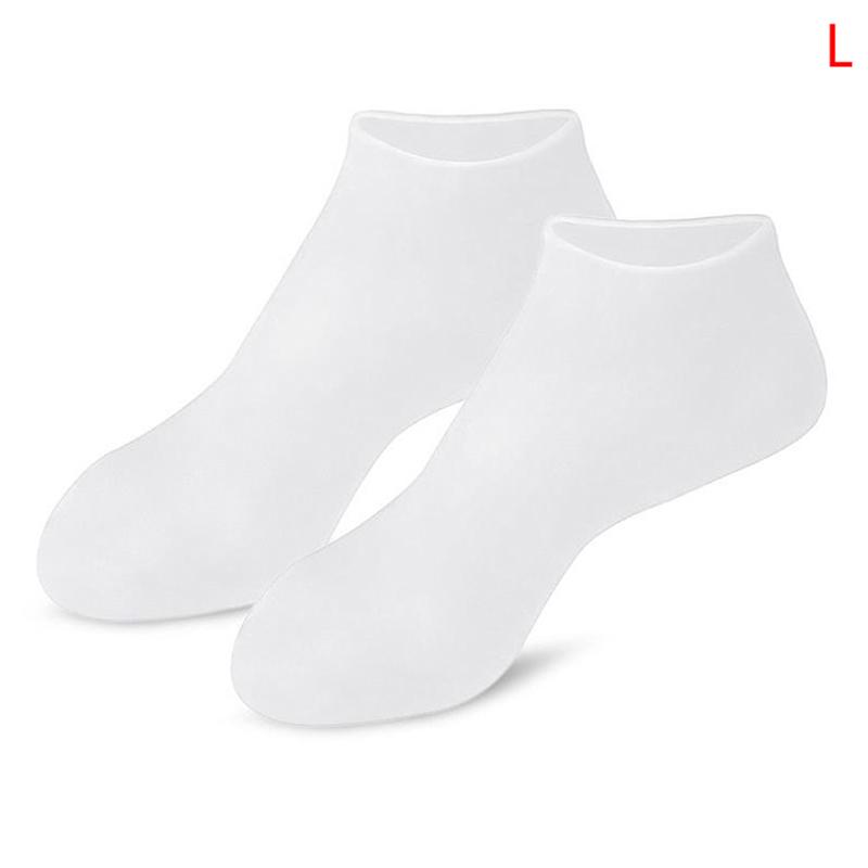 1 Paar Fußpflege-Socken, Spa-Silikon-Feuchtigkeitsgel, Anti-Riss-Protektoren
