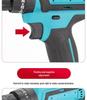 High-Power Multi-Functional Electric Drill with Hammer and Screwdriver Functions, Lithium Battery Powered.