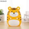 Kreatives Tiger-Sparschwein Kinderzimmer Dekoration bruchsicheres Vinyl-Sparschwein Geburtstagsgeschenk Spardose Geldsafe DXUIALOI