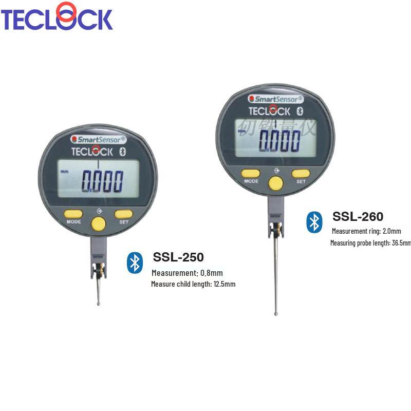 Japan Tecloc Bluetooth Wireless Lever Micrometer SSL-250 with Digital Display Gauge SSL-260/350 SSL-25