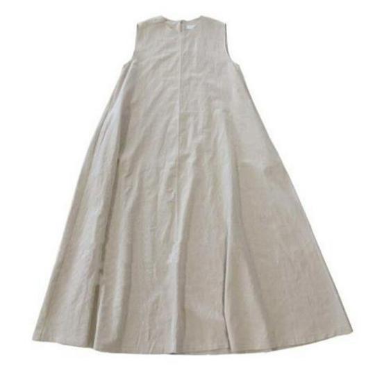 Cross-Border 2024 Summer Korean Chic Loose Sleeveless Long Swing Dress for Women