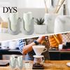 Stylish Cup Holder for Vanity Plastic U-Shaped Grooves Top Opening Storage Keeping Cups Counters Neat Anti-Slip Small Paper Bathroom Kitchen