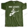 Nově dorazilo pánské tričko léto DIRE STRAITS dámské unisex tričko ležérní trička pánské bavlněné tričko větší velikost dropshipping
