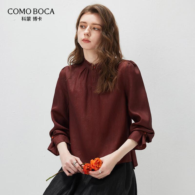 

Komon Boca Women s Mulberry Silk Long Sleeve Blouse 2XL