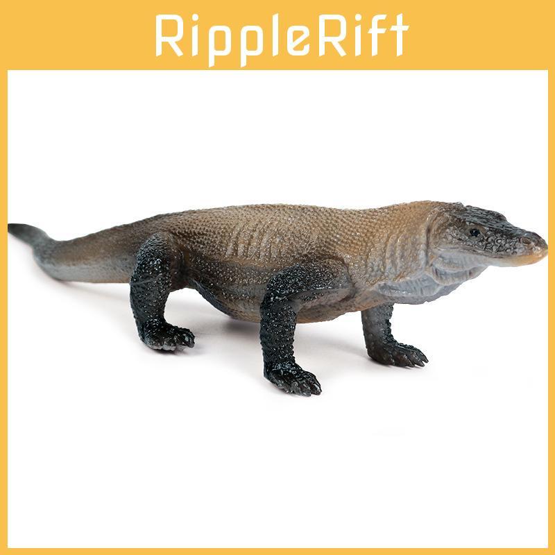 Jurassic Dinosaur Toy Model Plastic Komodo Dragon Static Figurine For Kids And Enthusiasts