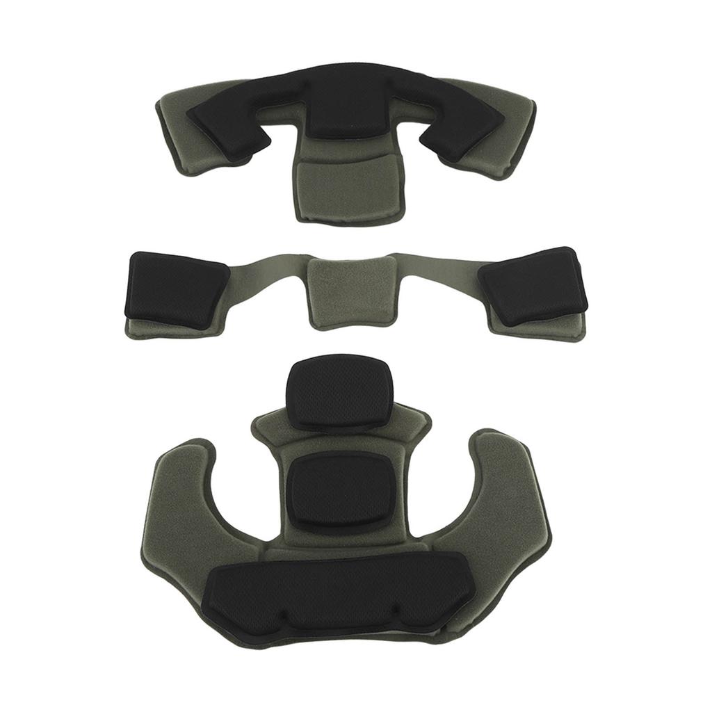 Helmet Lining Set Nylon Sponge Helmet Pads Chin Strap Replacement for ACH for MICH for Wendy for FMA for EXF Helmets