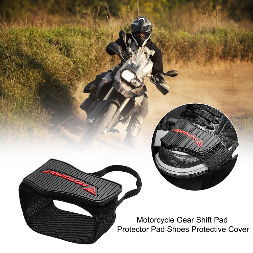 Motorcycle Shoes Protective Motobike Gear Shift Pad Moto Anti-Skid Gear Shifter Guards Protector Universal Lever Protection Moto