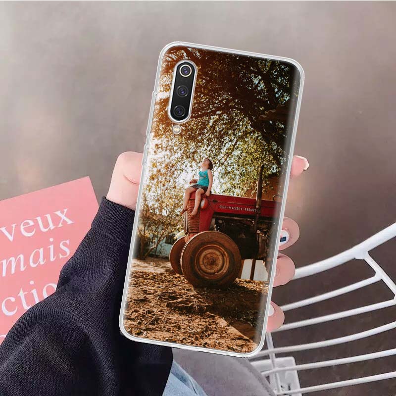 Farm Vehicle Tractor Soft Phone Case For Xiaomi Redmi Note 15 14 14S 13 12 Pro Plus 12S 11 11S 11E 10 10S 11T 5G Fundas Coque Re