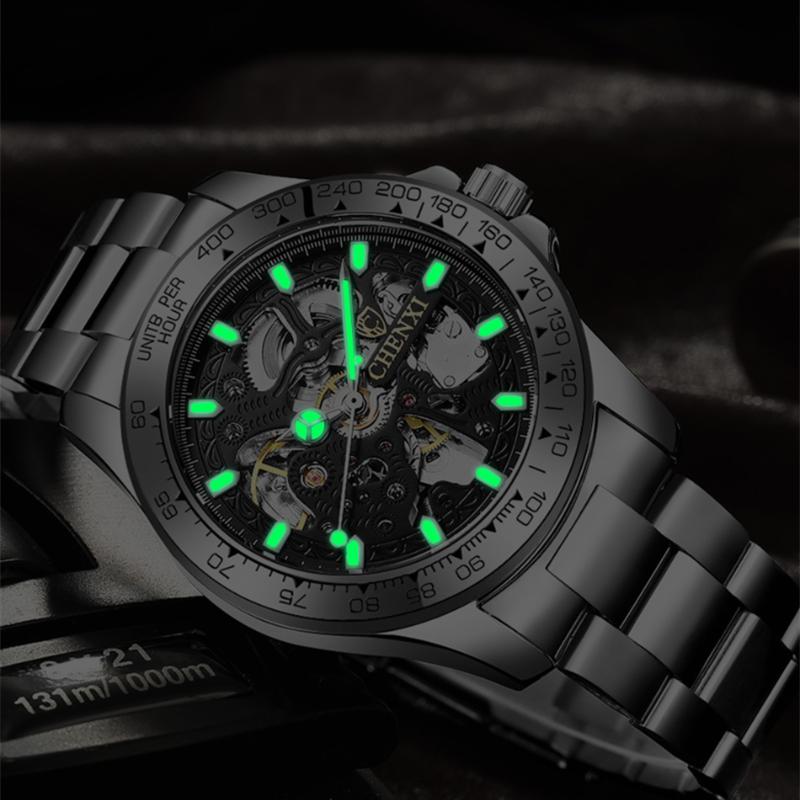 Новые роскошные мужские часы высшего бренда с полой коробкой — фото 5