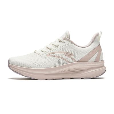 Cómodas Zapatillas Casuales de Running de Caña Baja Duraderas Antideslizantes con Absorción de Impactos Mujer Zapatilla Deportiva Blanco Rosa 122435505R-4