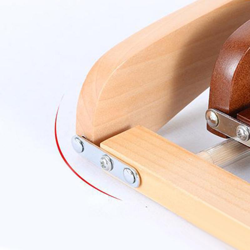 1Pc Premium Space-Saving Multi-Tier Wooden Pants Hanger - Durable Composite Wood Organizer For Ties, Scarves & More