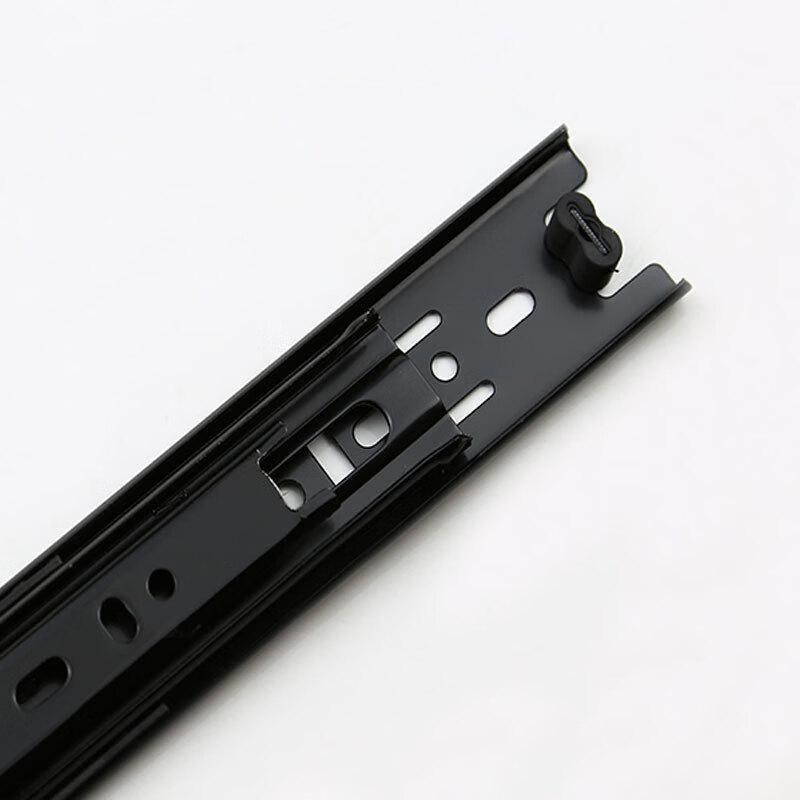 Silent Damping Three-Section Ball Bearing Drawer Slides