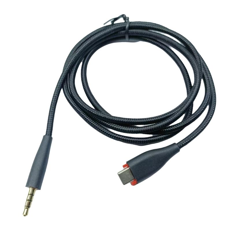 

Durability PVC USB C 3.5mm Auxiliary Audios Cord for MMX150 Headphone Cable for Offer Superior Sound Transmission 120cm чорний