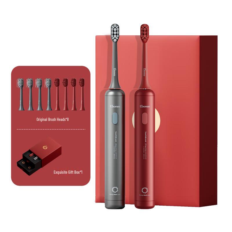 

Ebonee P3 Sonic Electric Toothbrush - Couple Set (2-Pack)