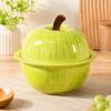 Creative Ceramic Saucepan with Lid Cute Food Fruit Bowl BPA Free Dessert Soup Bowl  Tableware