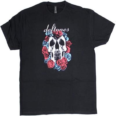 Deftones Herren-T-Shirt mit Totenkopfmotiv – Offiziell lizenziertes Merchandise