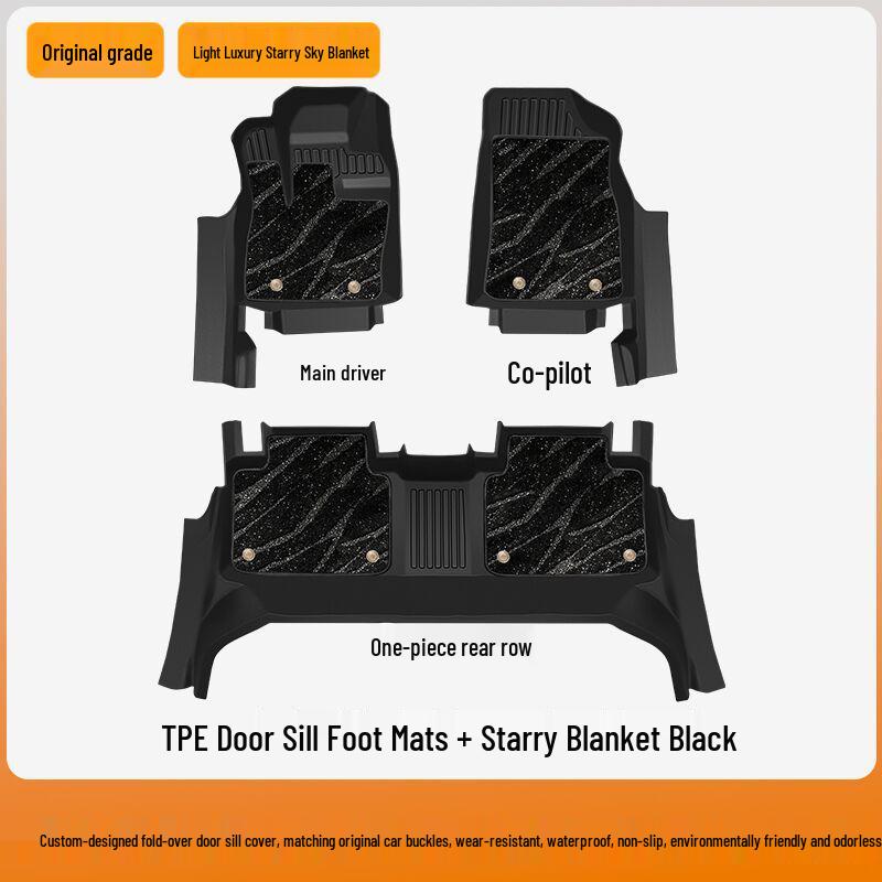 Chery Tiggo 8 PRO TPE Full Coverage Floor & Trunk Mats