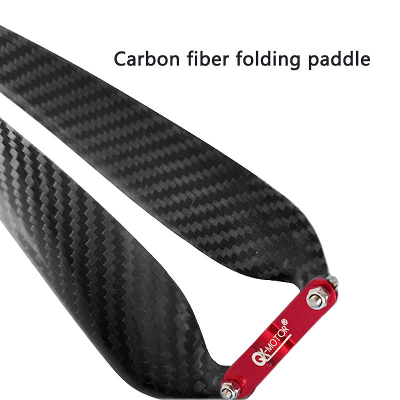 Carbon Fiber Folding Propeller 18x10 19x10 9.5x5,10x6,11x6,11x8,12x6,13x8, Leaf RC Model for RC Airplane Props Fixed Wing Model