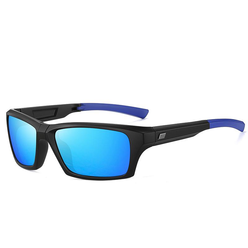 New Tr90 Polarized Outdoor Cycling Colorful Sunglasses, Hiking and Mountaineering Glasses, European and American Windproof Folding Glasses