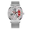 Boruse Fashion Trend Wheel Caliper Men'S Watch High-End Waterproof Luminous Electronic Student Quartz Watch