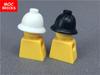 MOC Bricks Military Headgear Hats Pith Helmet Archaeologist Works With 30172 Figure Attachment Assembled Building Blocks Playthings