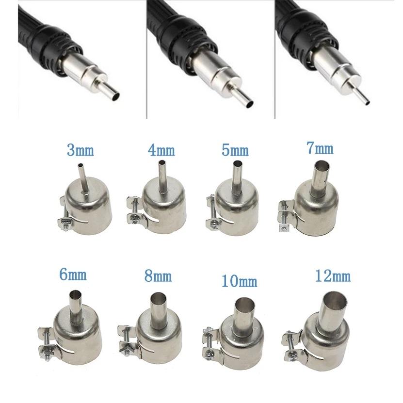 Universal Nozzles Soldering Station For 850 852D Hot Air Welding Nozzle Hot Air Rework Station Accessories