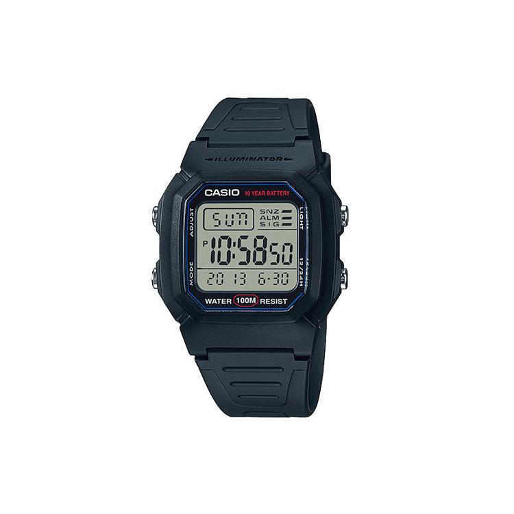 CASIO Men YOUTH Gray Watch W-800H-1A W-800H-1A Black Dial