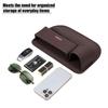 Car Leather Seat Gap Crevice Storage Box Seat Storage Case For Mitsubishi Asx Lancer Outlander Pajero Ralliart Eclipse Grandis