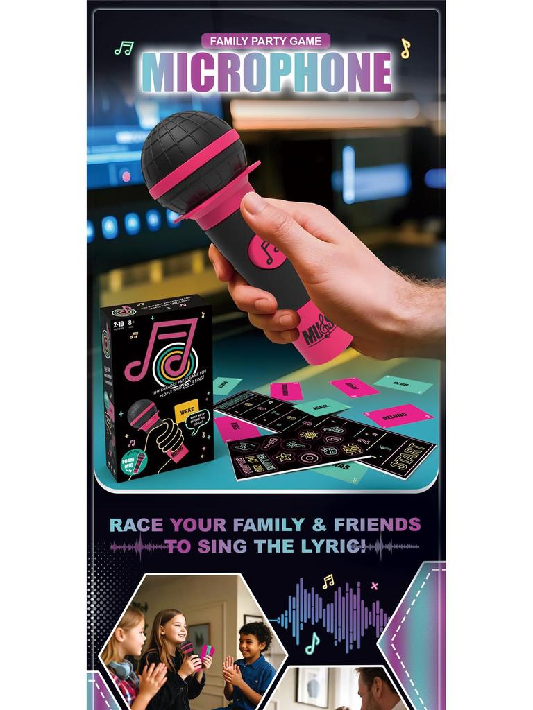 LuckyEgg Interactive Microphone Board Game Toy