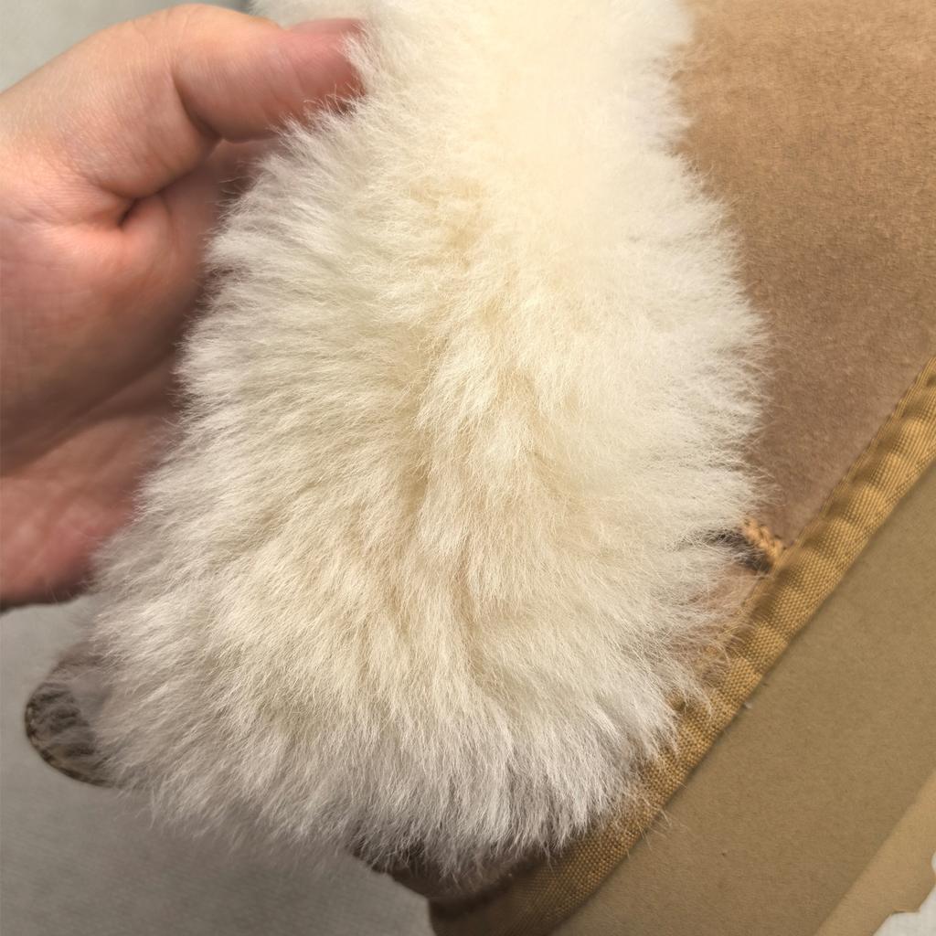 Cowhide Women's Shoes Tazt Sheepskin Fur Integrated Snow Boots Winter Warm Non-slip Large Cotton Shoes Women's Snow Boots