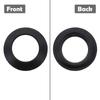 Fuel Neck Seal Fuel Filler Gasket Automotive Repair ABS Material Black Color Easy Installation For 90/110/130 1998 To 2016