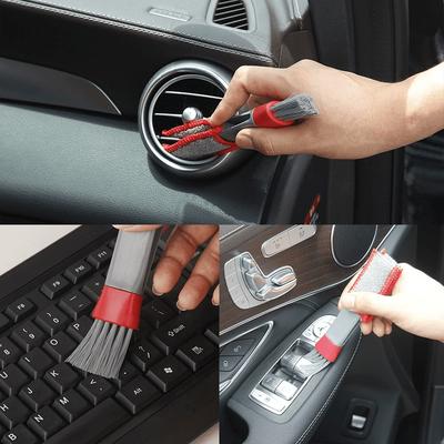 Car Air Vent Cleaning Brush Durable Flexible Multi-Purpose Auto AC Vent Dust Cleaner Tool for Car Interior Detailing Tools Brush