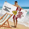 Stuttgart Pride Print Beach Towel, Large Soft Quick Dry Towel for Beach Camping Swimming