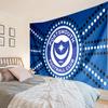 Ports-mouth Football Club Tapestry, Unique Design Tapestry, Wall Decor for Bedroom,Livingroom, Playroom,Heartwarming Fan Holiday Gifts