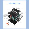TPA3251 BT5.1 2.1 Channel Amplifier Board 220Wx2+350W Overvoltage Undervoltage Overheating Short Circuits Protections