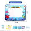 150X100cm  Water Canvas  Drawing Board Repeatedly Doodle Water Painting Carpet Reusable Drawing Mat Kids Toy Gift