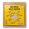 Mam Magic Reispapier für Frühlingsrollen 22cm Quadrat Frei von Zusatzstoffen Glutenfrei Reißfest Ursprung Vietnam 1 Packung