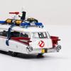 Diecast Original 1:64 Scale GHOSTBUSTERS Ecto-1 Simulation Alloy Car Model Collection Decoration Toy Gift Souvenir Display