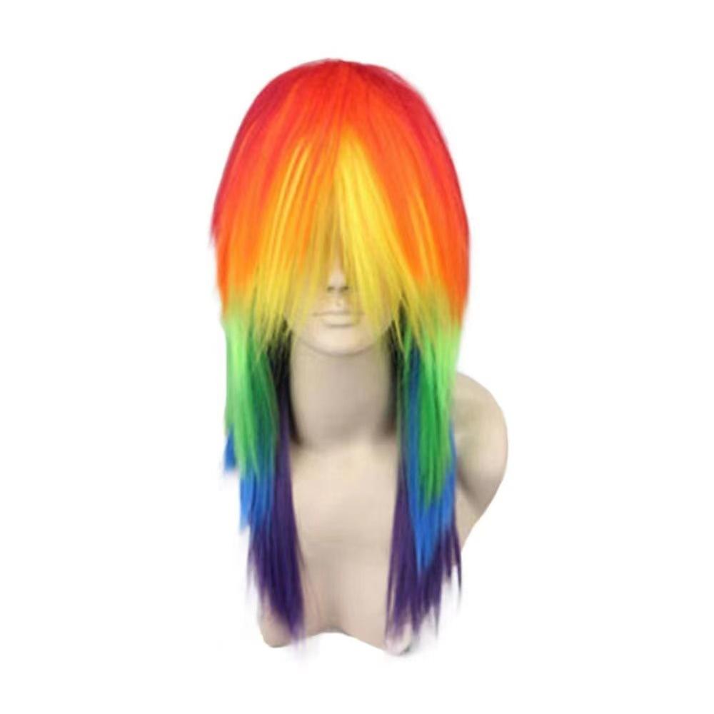 

Applejack same style wig light brown gradient long hair cosplay anime style wig Cloud Ponytail