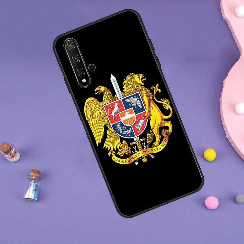 Armenian Flag For Huawei Nova 5T 9 10 SE 7i 8i 11i 12i Y60 Y61 Y70 Y72 Y73 Y90 Y91 P20 P40 P30 Lite Case